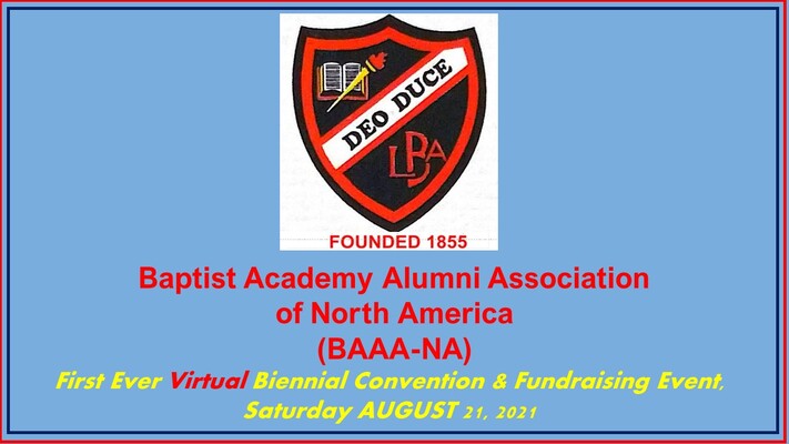 BAAA-NA 2021 Virtual Reunion